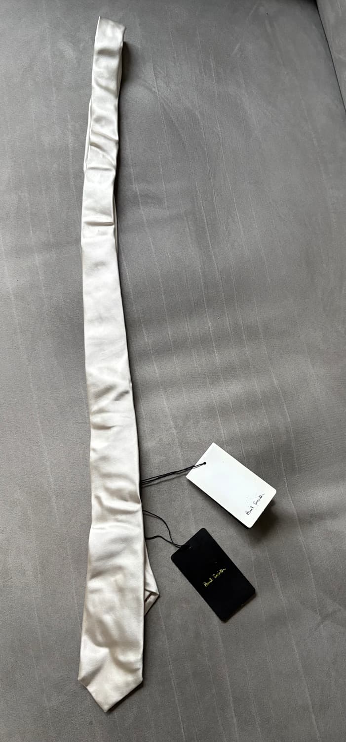 폴스미스 레더 벨트 블랙,넥타이 베이지  상품이미지6