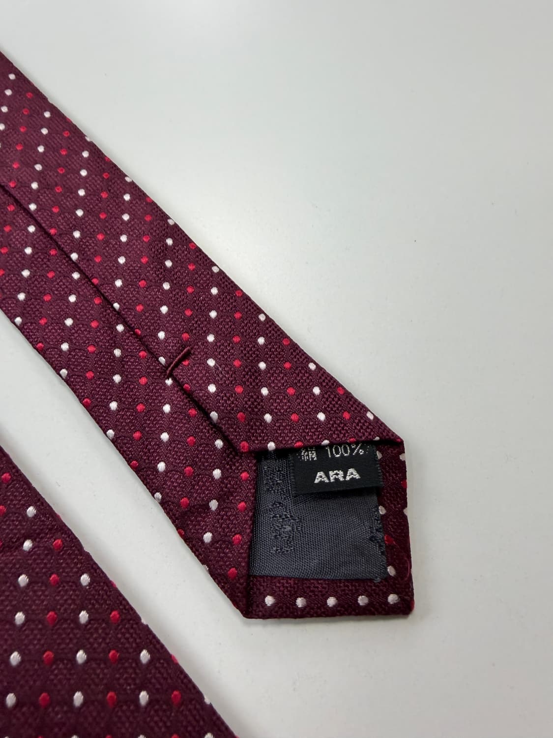 피에르가르뎅(Pierre cardin) 실크 넥타이 9cm 상품이미지6