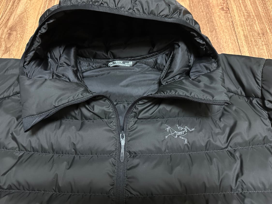 L 아크테릭스 세륨 후디 블랙 상품이미지5