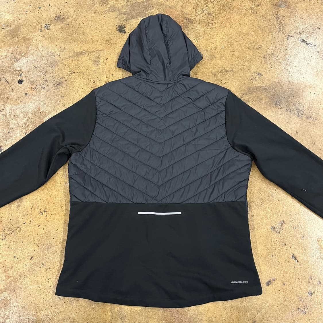 [정품/M] 나이키 패딩 후드집업 블랙 b19 상품이미지4
