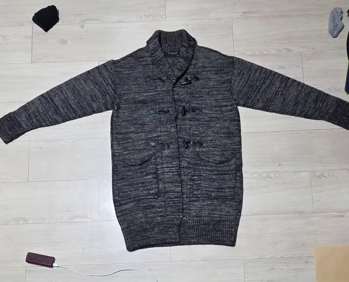 트렌짓 니트코트 상품이미지1