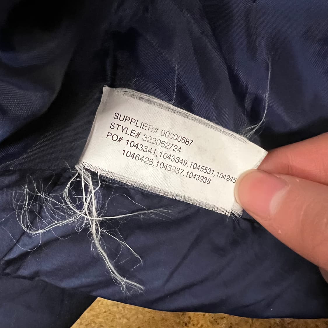 폴로 랄프로렌 네이비 숏패딩 상품이미지6