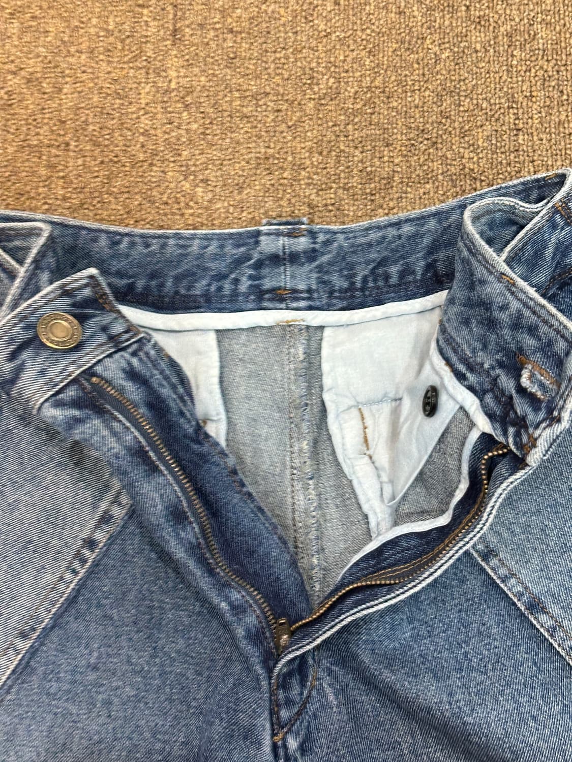 송지오 컬렉션 벌룬핏 데님 청바지 상품이미지4