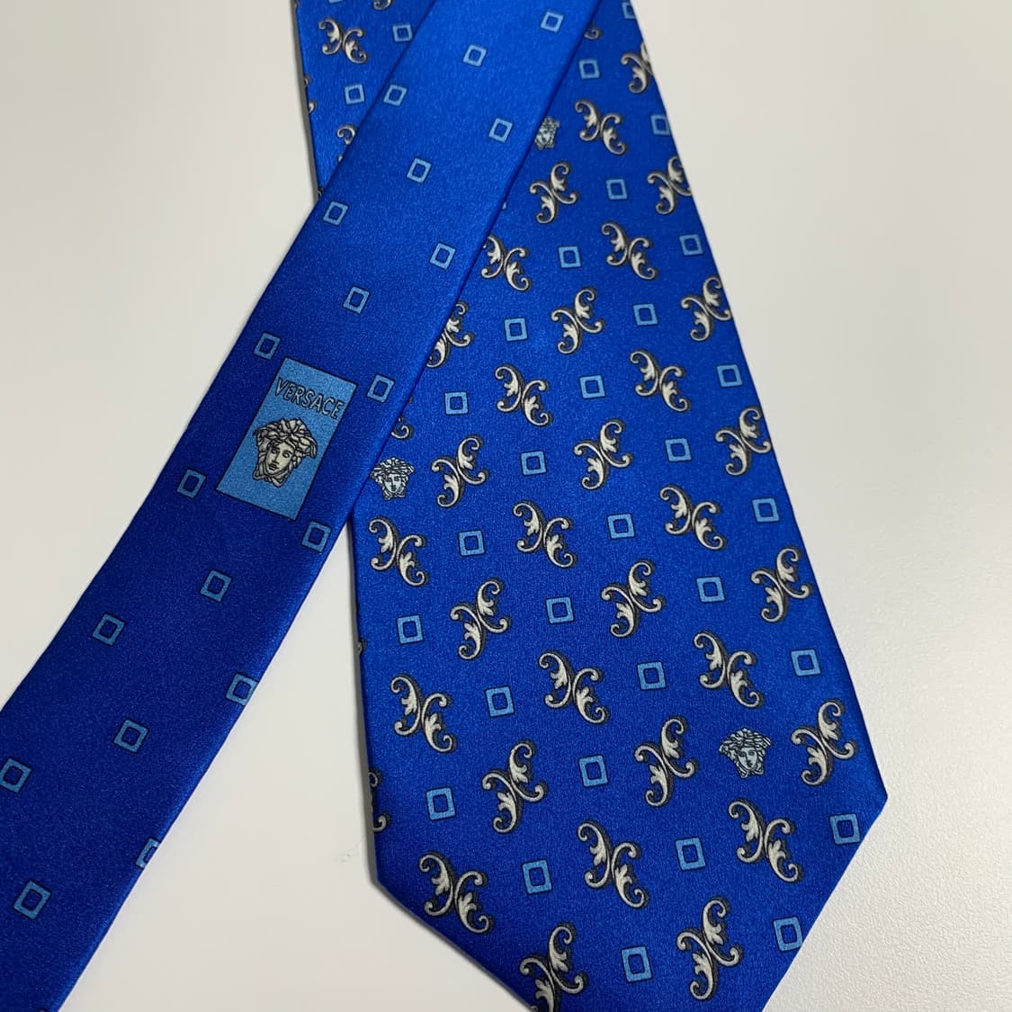 베르사체(VERSACE) 최상급 명품넥타이 이태리 100실크 9cm 상품이미지4