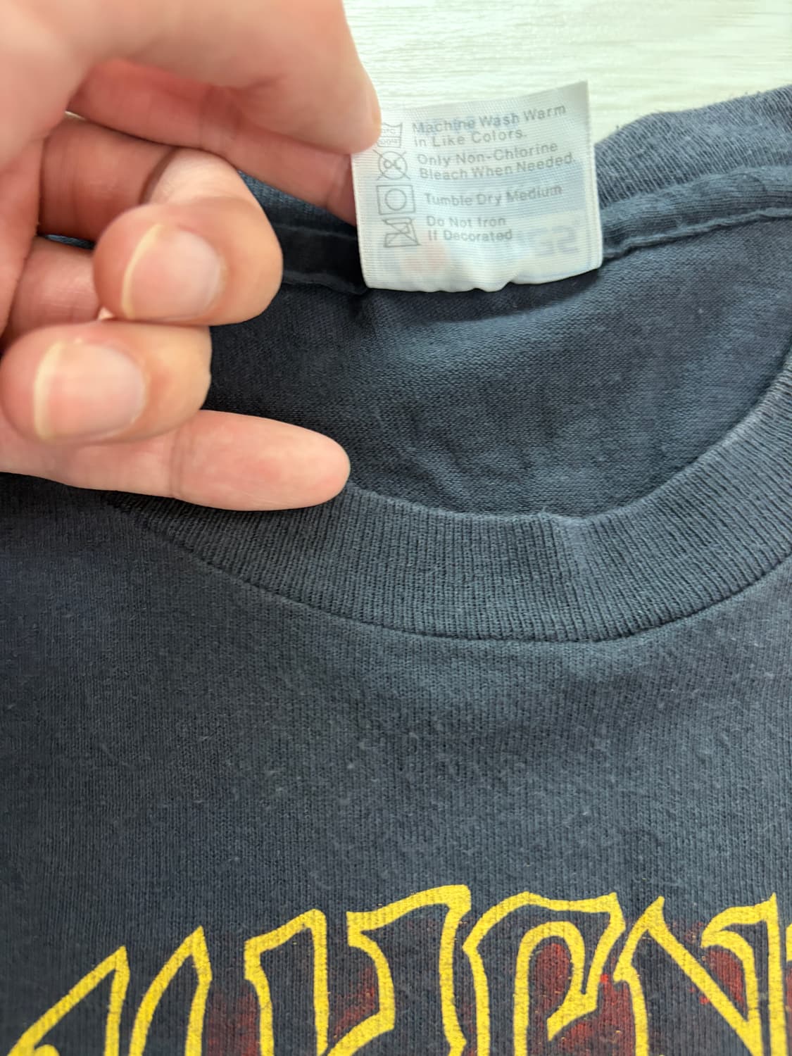 빈티지 1982년 지미헨드릭스 티셔츠 상품이미지3