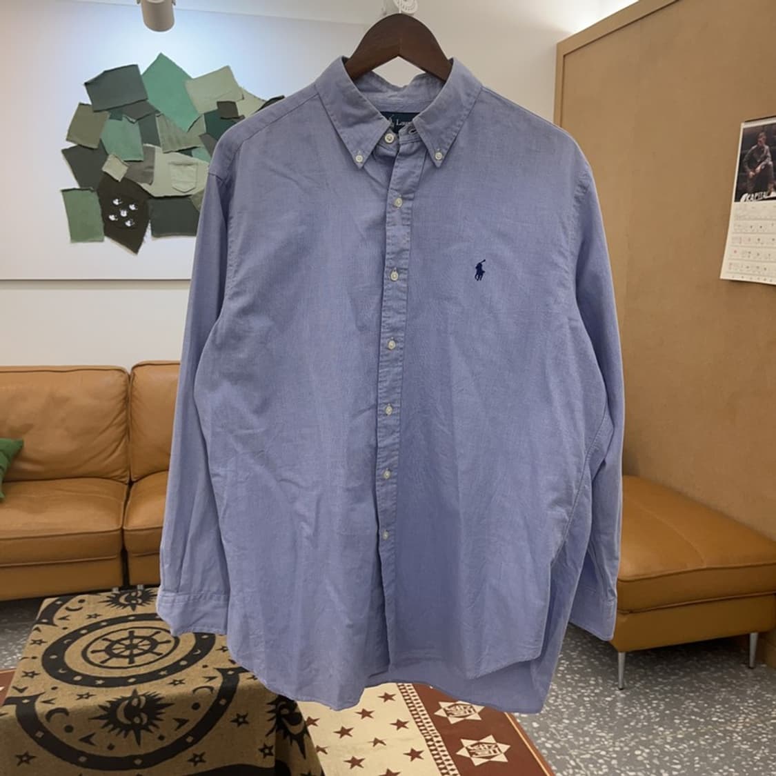 폴로 랄프로렌 모던 캐주얼 마이크로체크 셔츠 110 C08700 상품이미지3