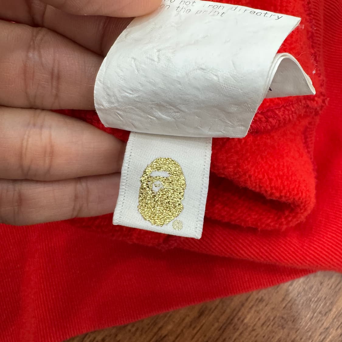 L BAPE 베이프 x 코카콜라 적계 후드 집업  상품이미지10