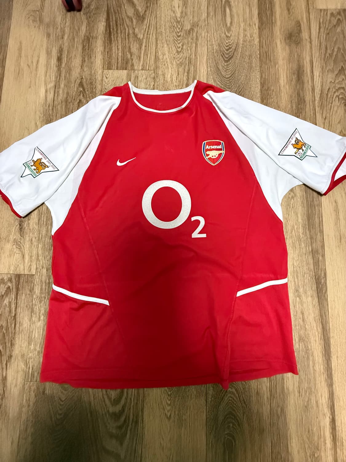 00-02 아스날 홈 비에이라 상품이미지1