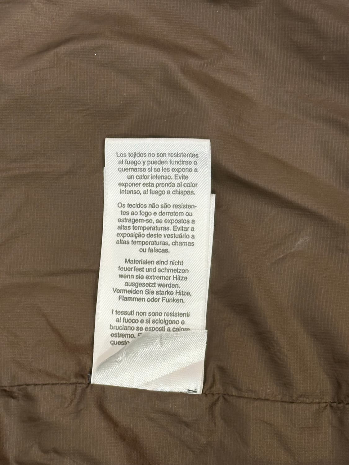 컬럼비아 브라운 패딩 바람막이 자켓 S 상품이미지8