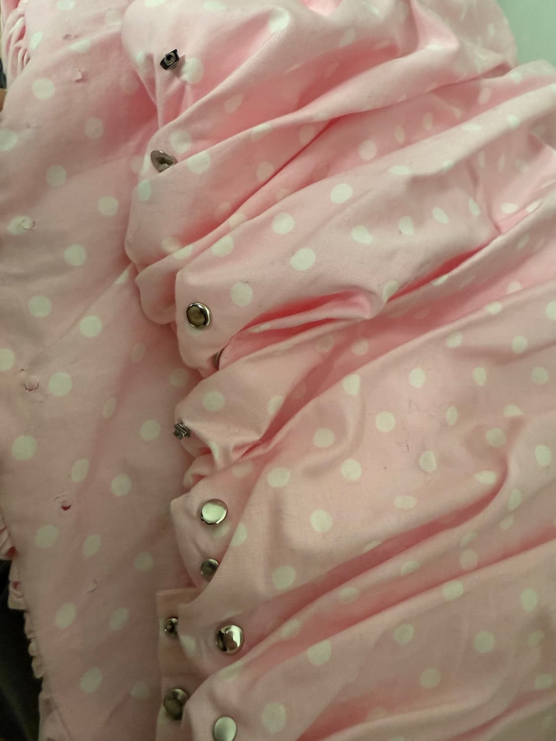 Ans Dotsloevner 핑크 도트 스커트 상품이미지7