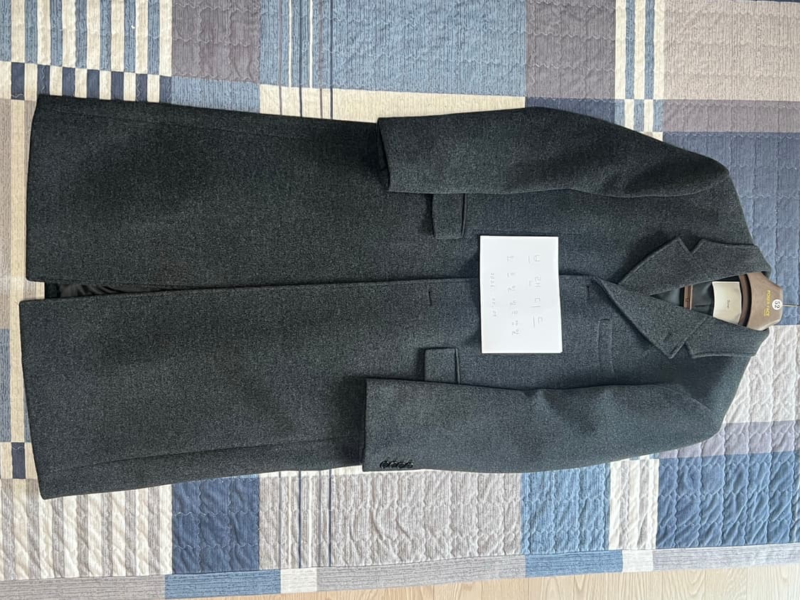 던스트포맨/CASHMERE COAT CHARCOAL GREY/XL 상품이미지5