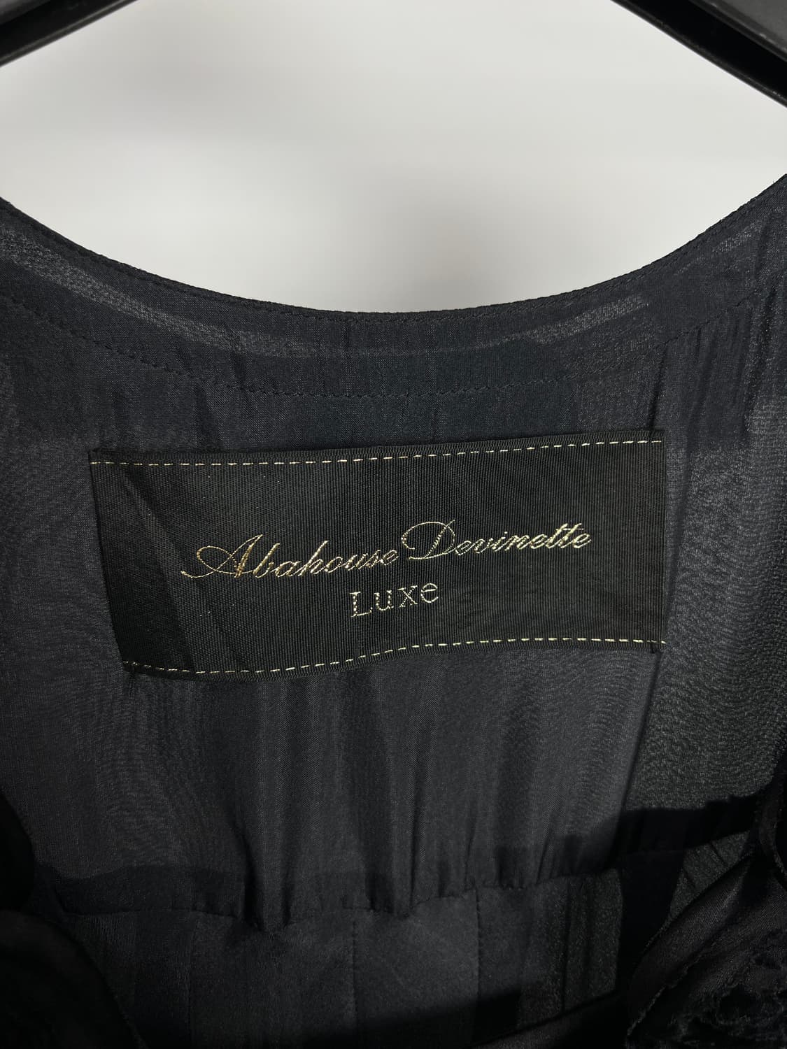 ABAHOUSE DEVINETTE LUXE 실크 나시 원피스 상품이미지3