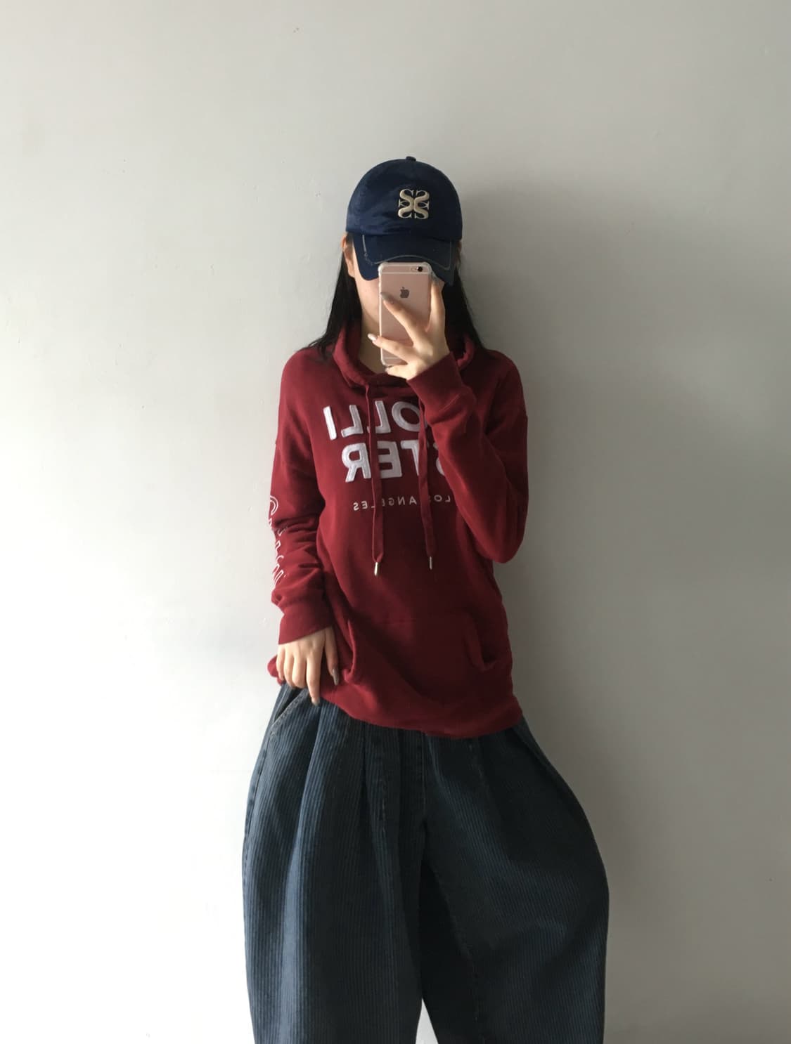 홀리스터 빅로고 후드티 상품이미지2