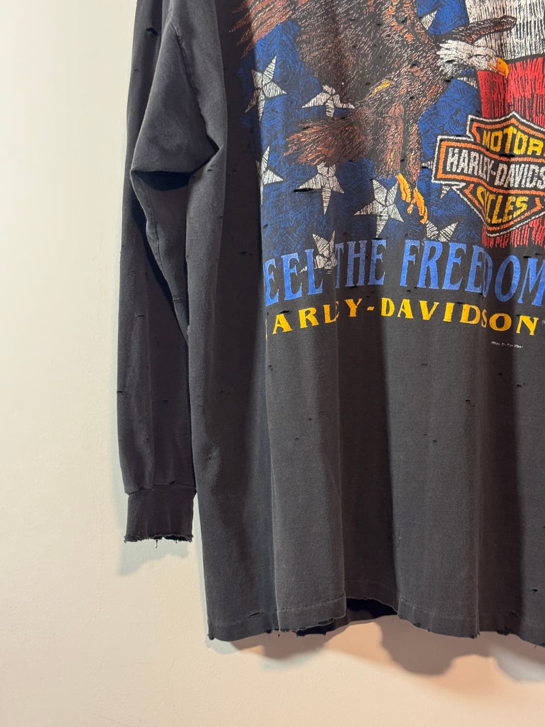 Harley davidson hard faded long sleeve 상품이미지4