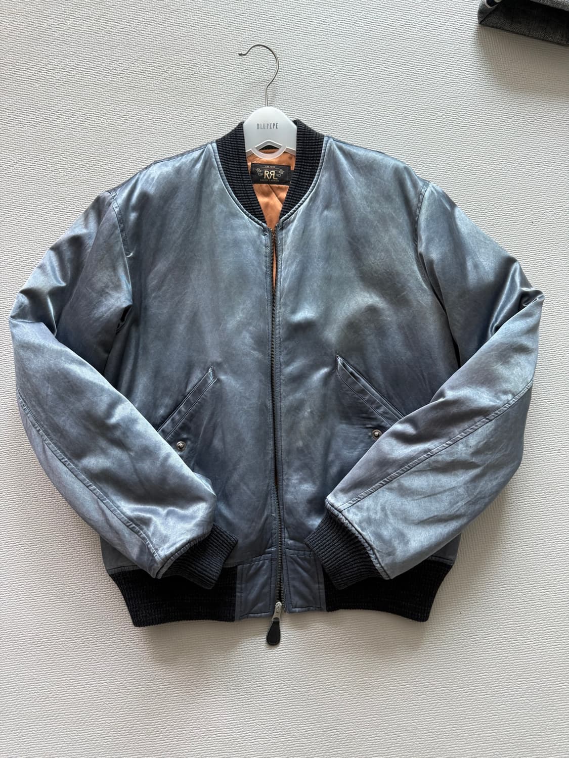 rrl 새틴 플라이트 자켓 상품이미지1