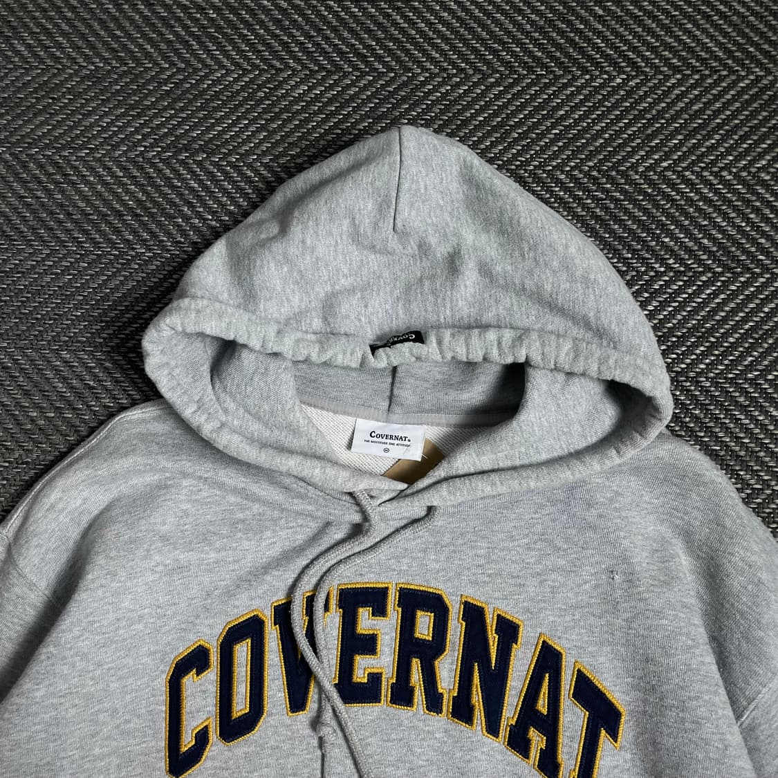 커버낫 빅로고 박시핏 후드 티셔츠o 4806 상품이미지4