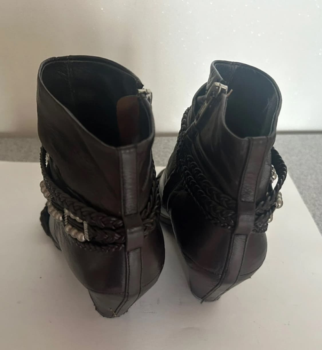 Ash 아쉬 샹그리라 블랙 앵클 부티 부츠 상품이미지3