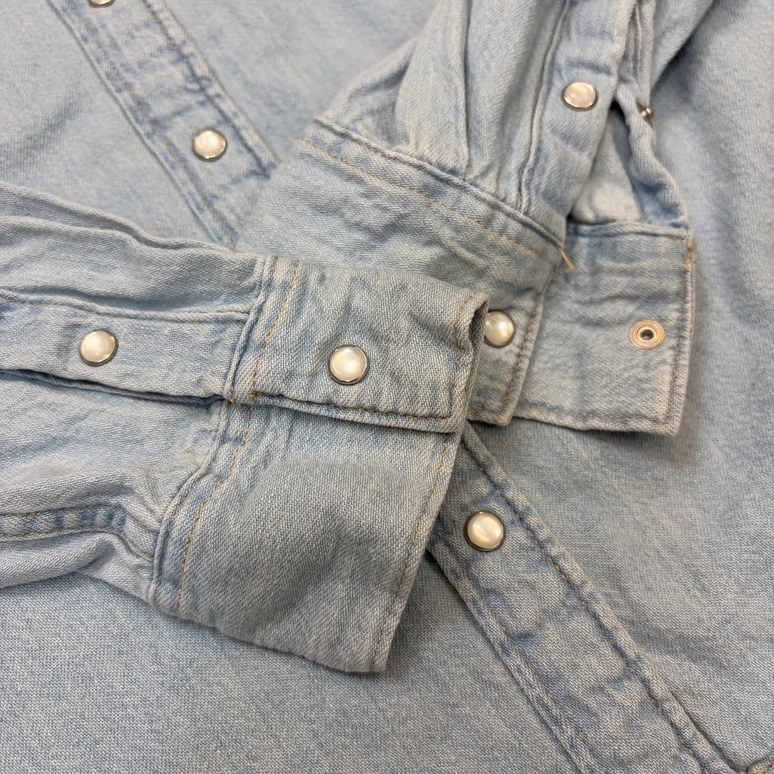 levis 리바이스 우먼스웨스턴  데님 셔츠 m  상품이미지3