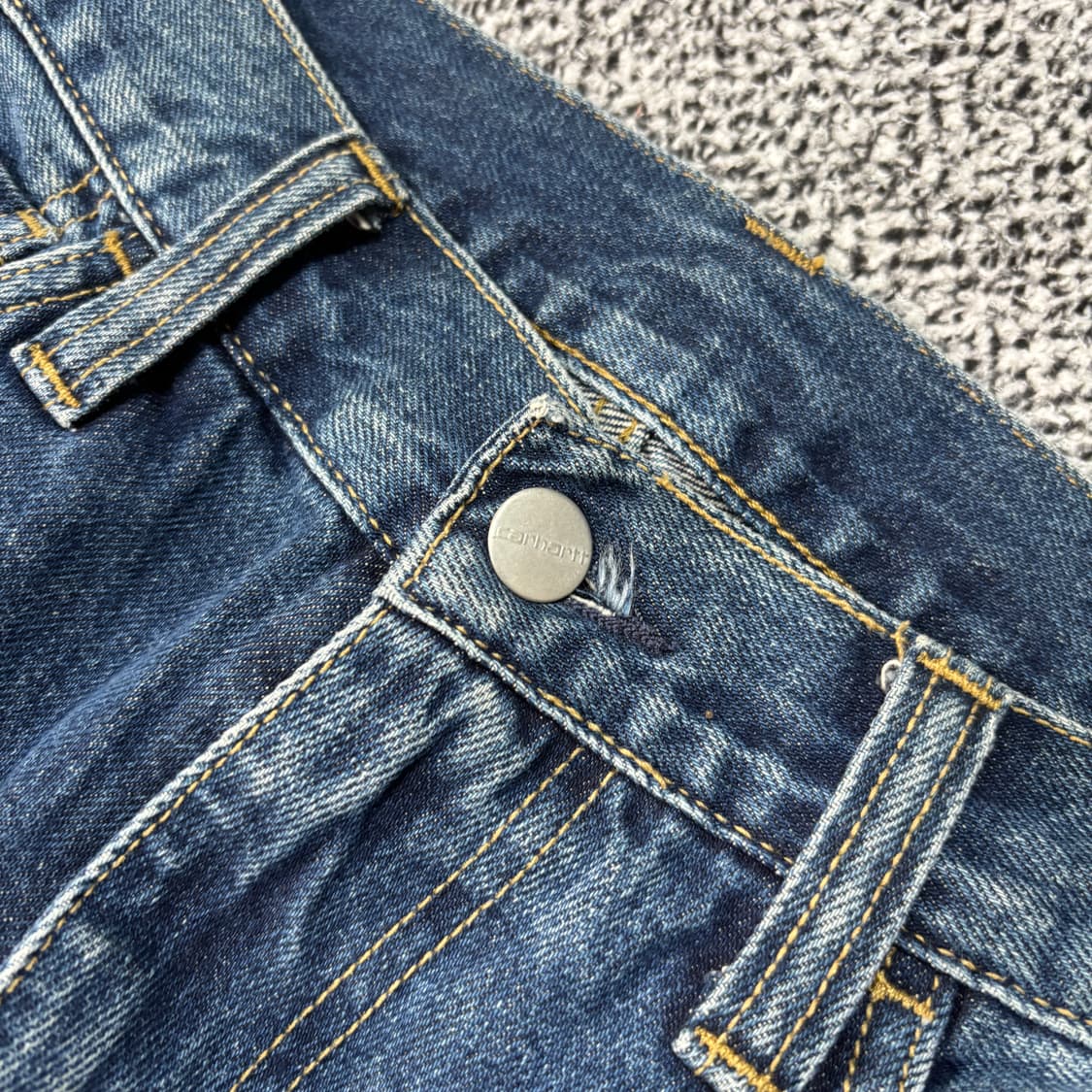 칼하트 WIP 랜든 데님 팬츠 (28) 상품이미지4