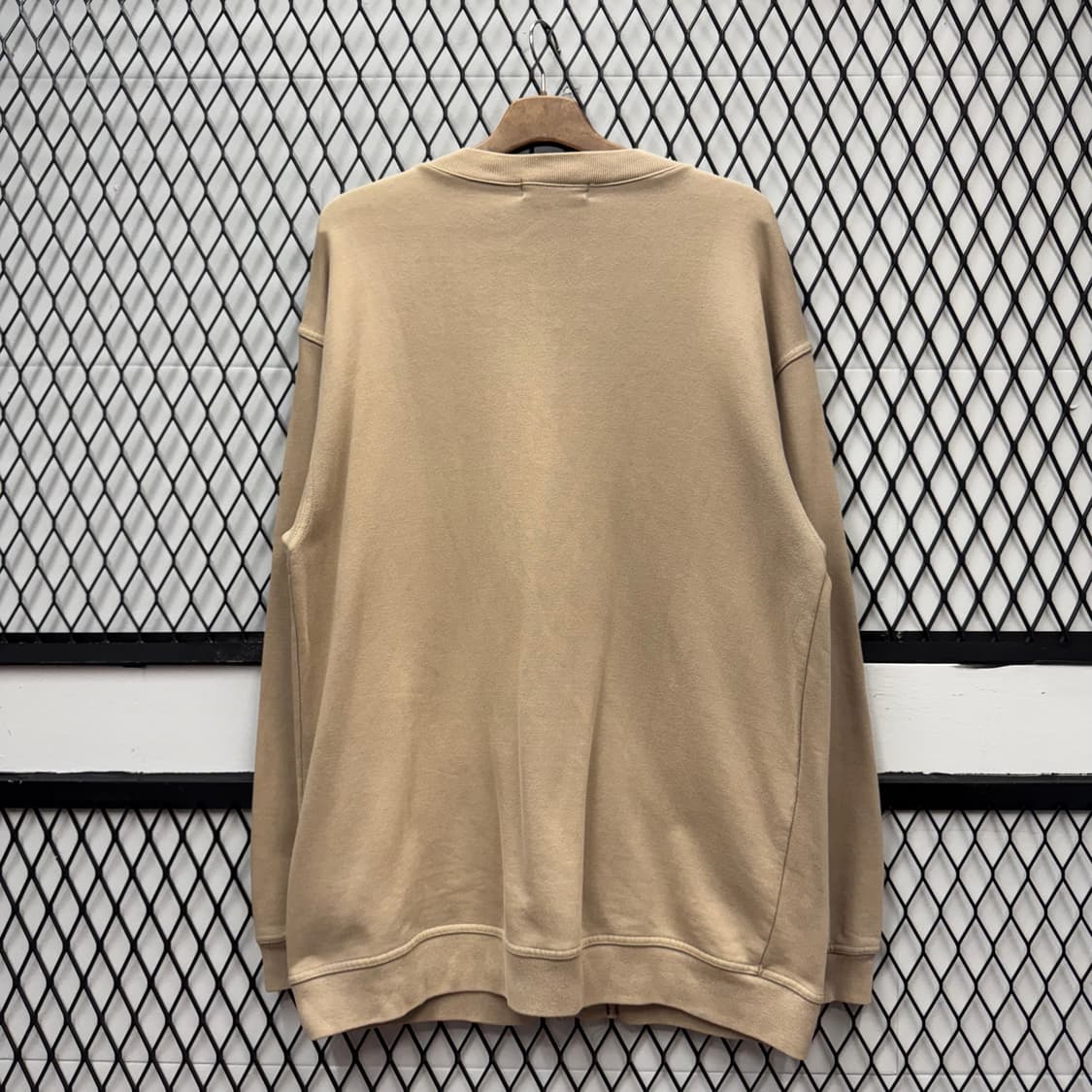 00‘s 칼하트 니트 솔리드 가디건 자수 로고 포인트 베이지 상품이미지2