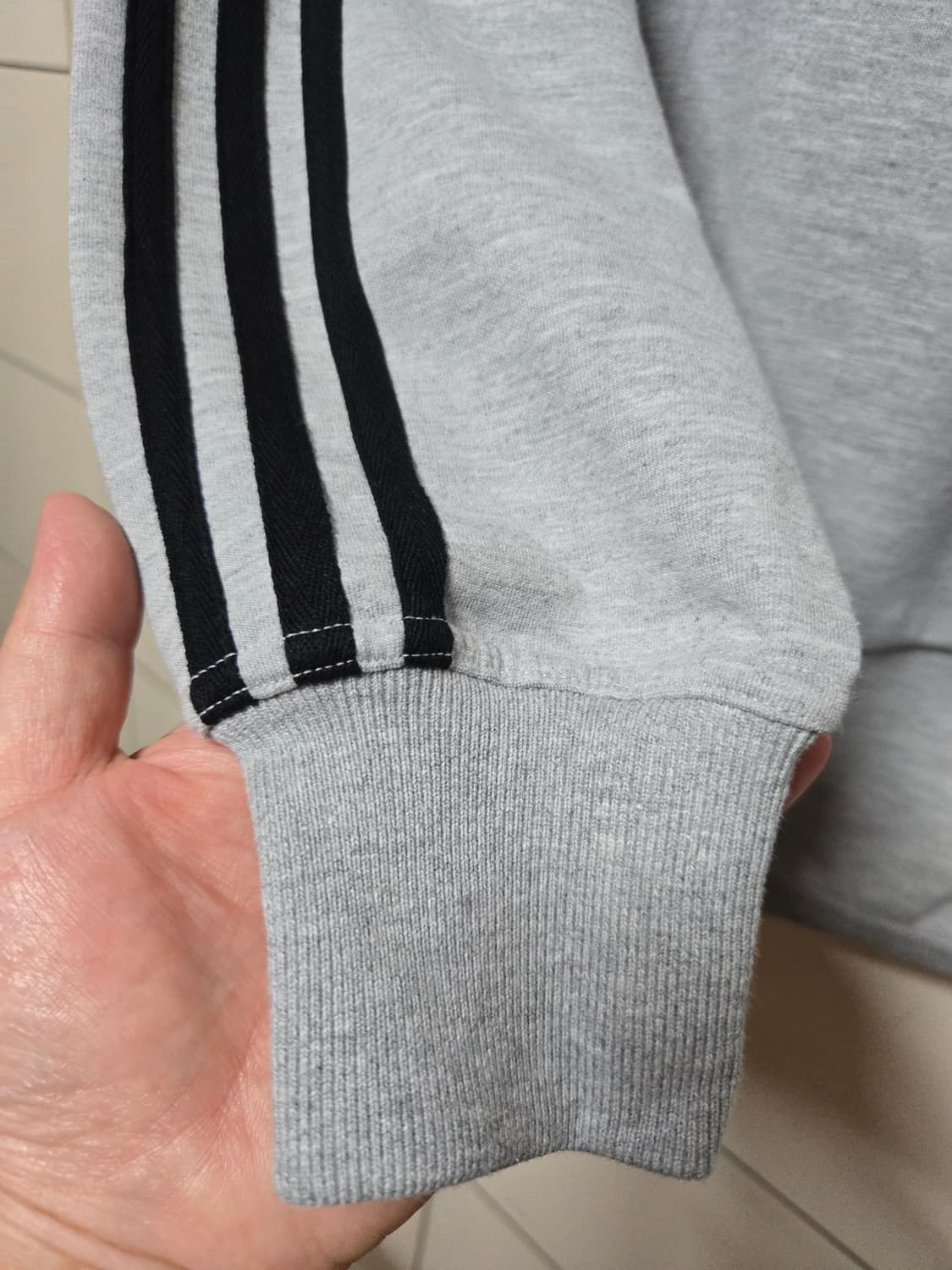 아디다스 불꽃 후드 반집업 상품이미지4