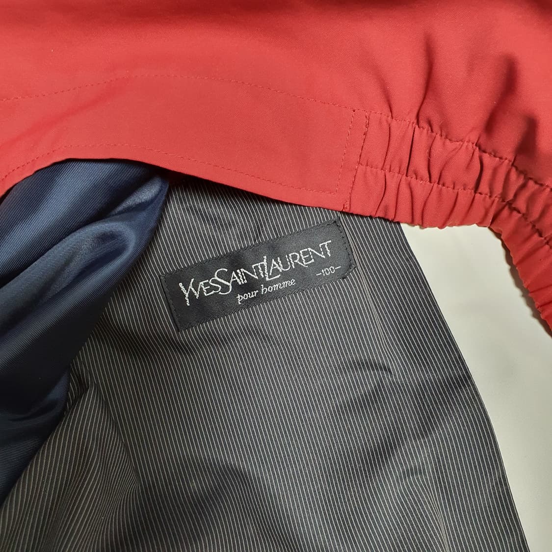 ✨ (바배) 입생로랑 올드스쿨 폴리쉘 바람막이 자켓  상품이미지4