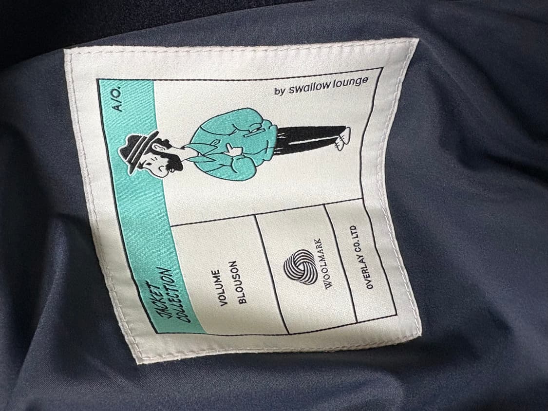 [3]어나더오피스 볼륨 블루종 다크네이비 상품이미지4