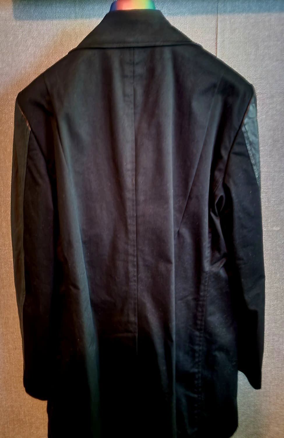 [미착용 새상품] 지이크 양가죽배색  트렌치코트 상품이미지7