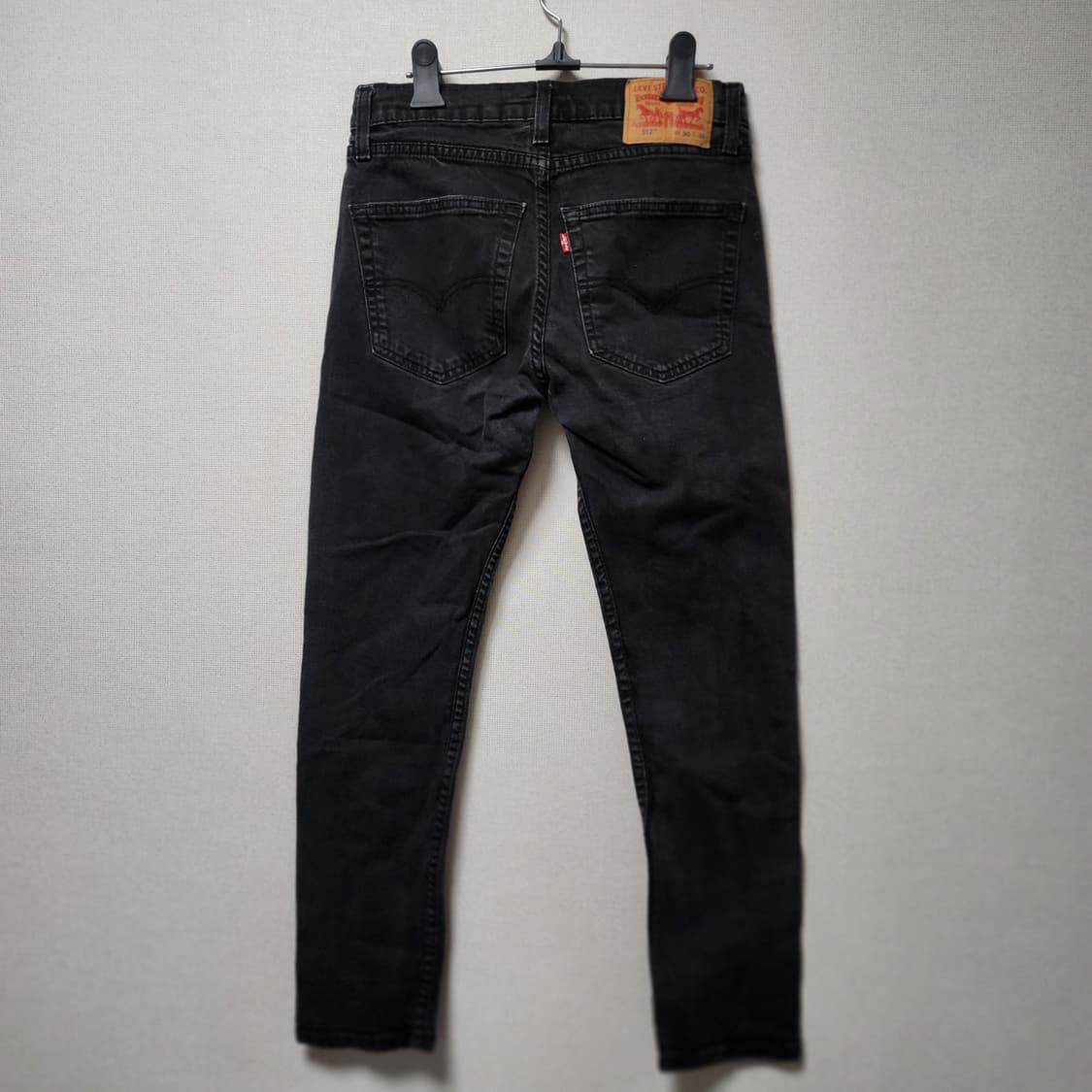 [30] 리바이스 512 블랙진 흑청바지 상품이미지2