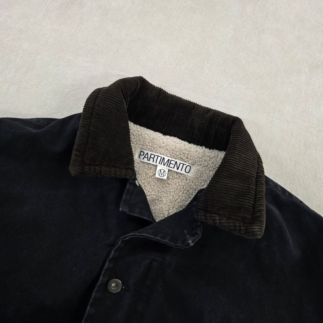 M 파티멘토 코듀로이 셰르파 자켓 0225J 상품이미지2