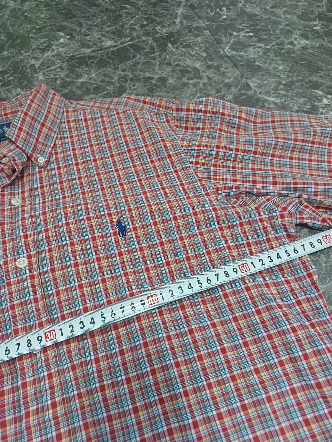 Ralph Lauren 클래식 체크 셔츠 L 상품이미지7