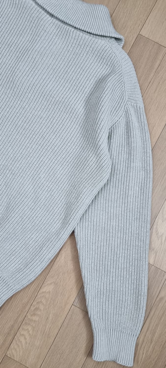 키뮤어 코튼 워셔블 반집업 니트 M _ 남성 상품이미지8