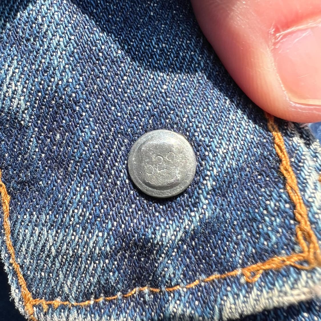 70‘s 리바이스 70505 데님 트러커 자켓 상품이미지6