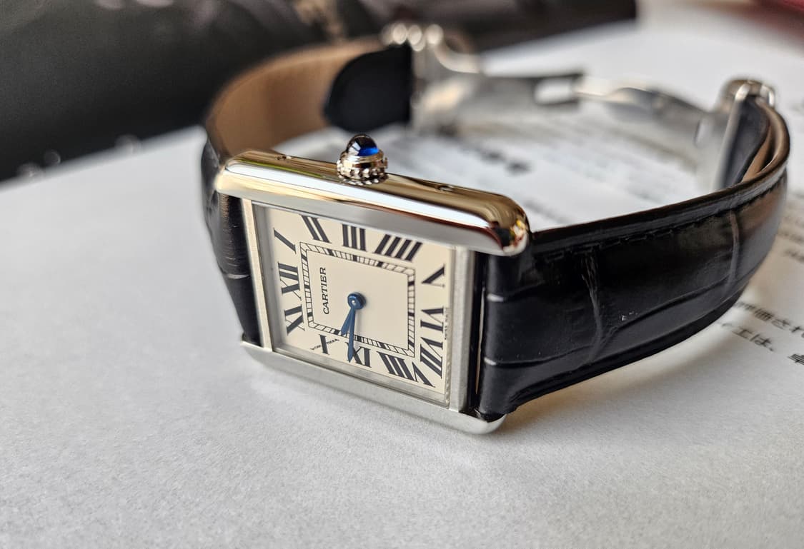 까르띠에 탱크 솔로 스틸 스몰 상품이미지5