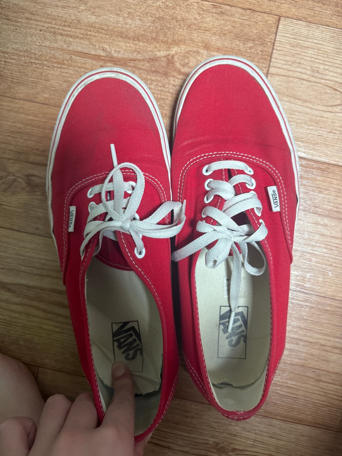 반스 어센틱 레드 290  상품이미지3