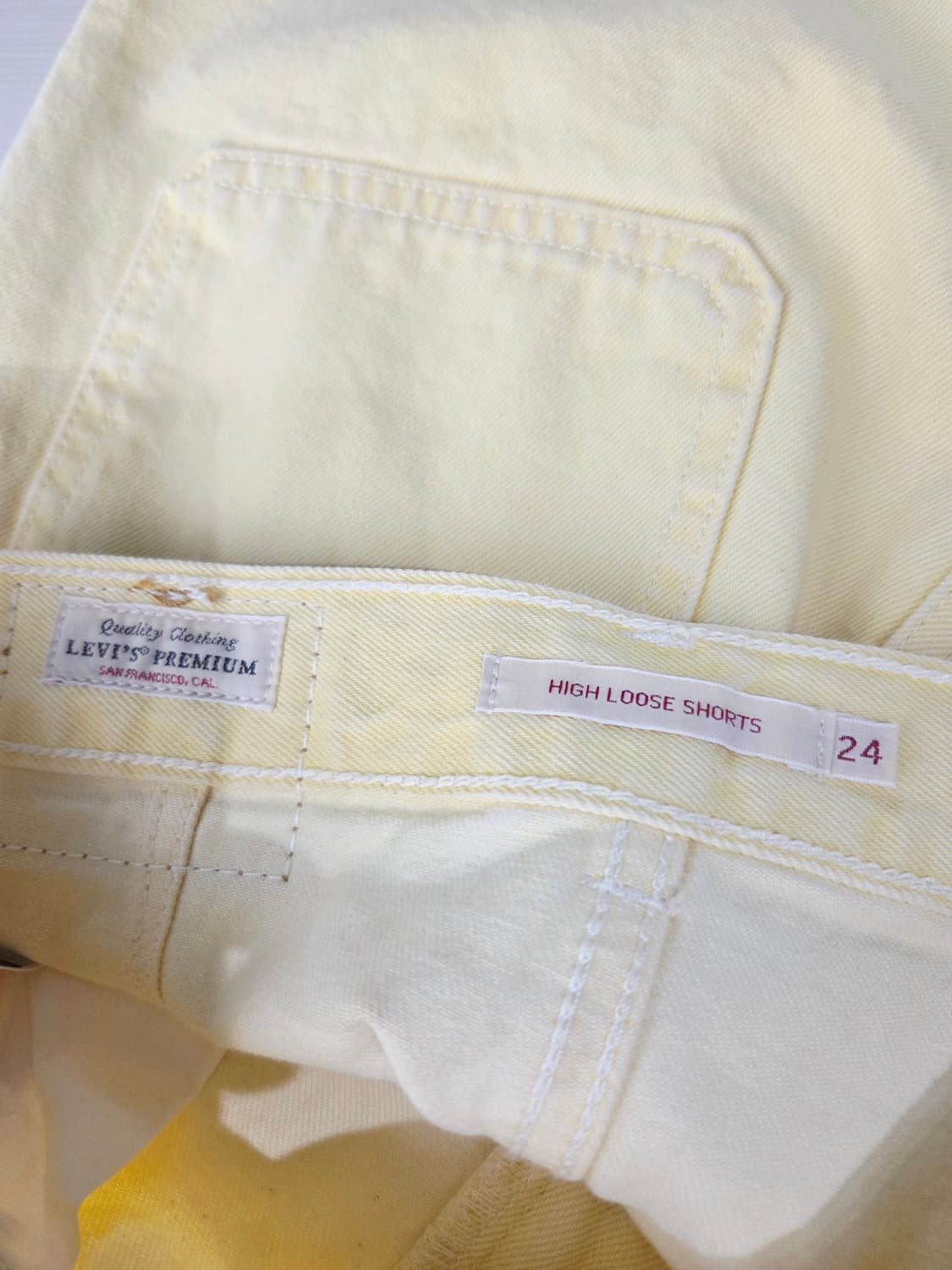 리바이스. 여자 유틸리티 하이 루즈 쇼츠_24 상품이미지7