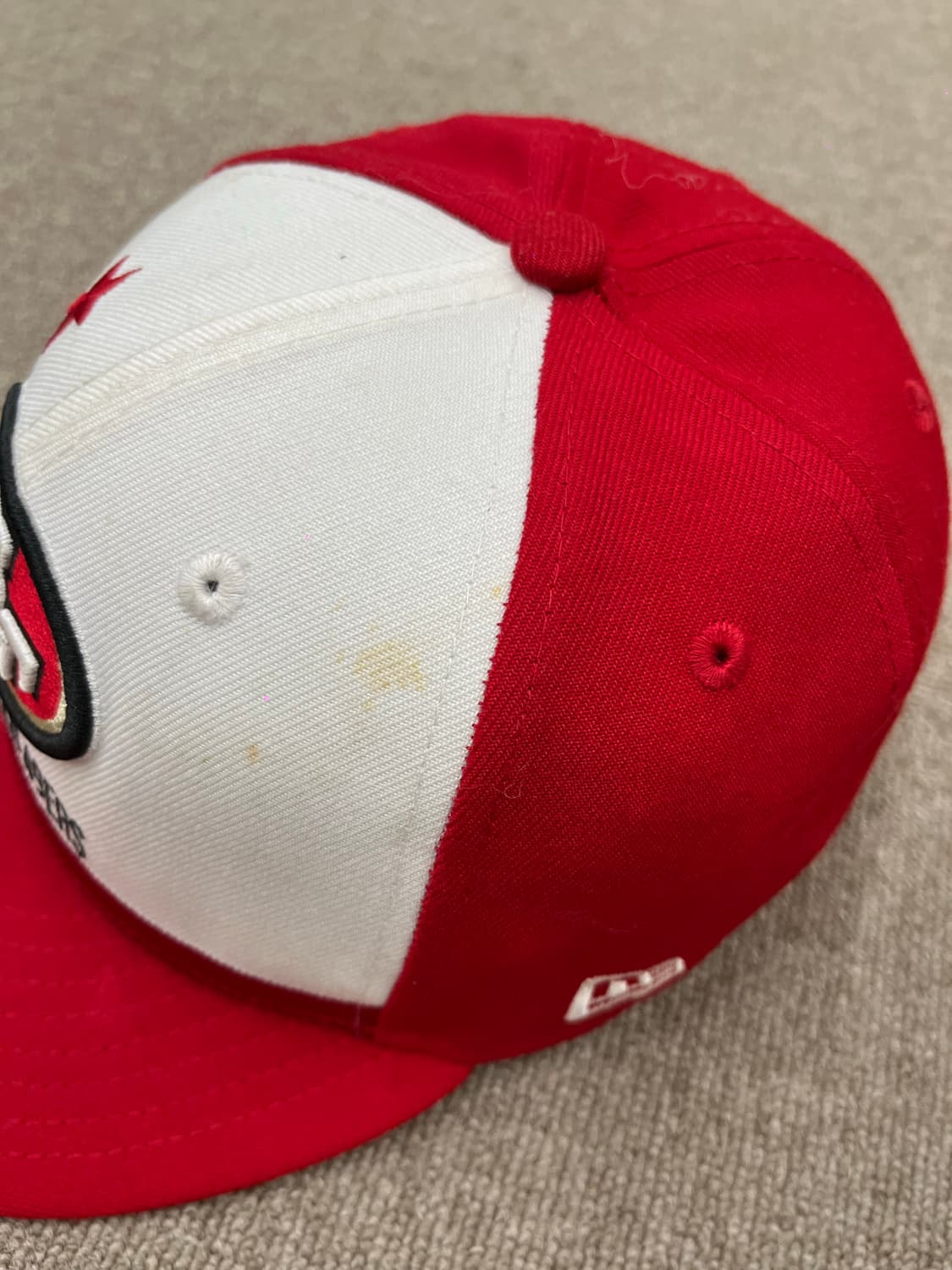 Newera red cap 상품이미지3