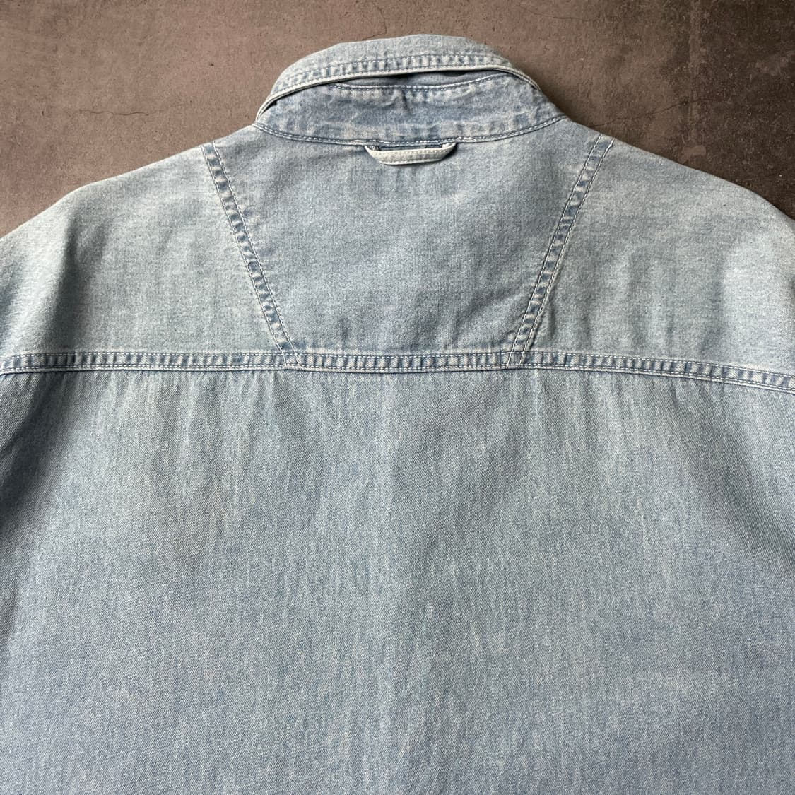 ULTRACLUB 빈티지 다운버튼 코튼 데님 셔츠 A00471 상품이미지7