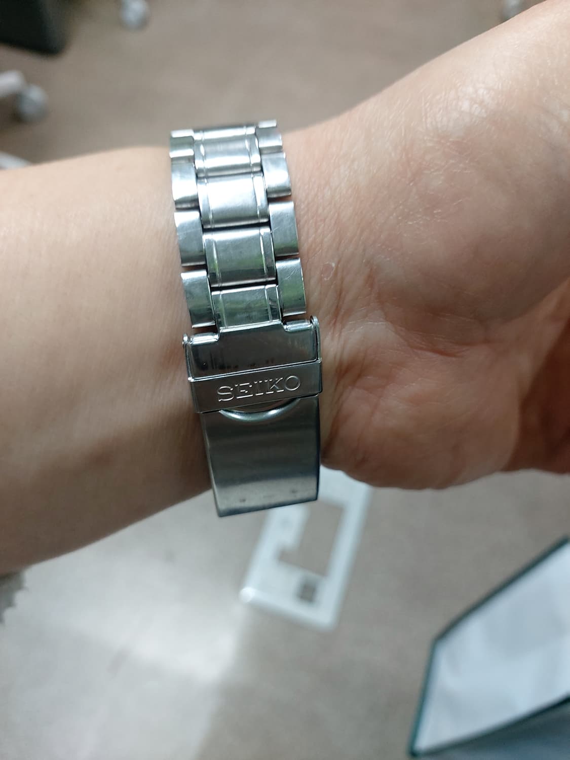 세이코 키네틱 무브먼트 메탈 시계  상품이미지5