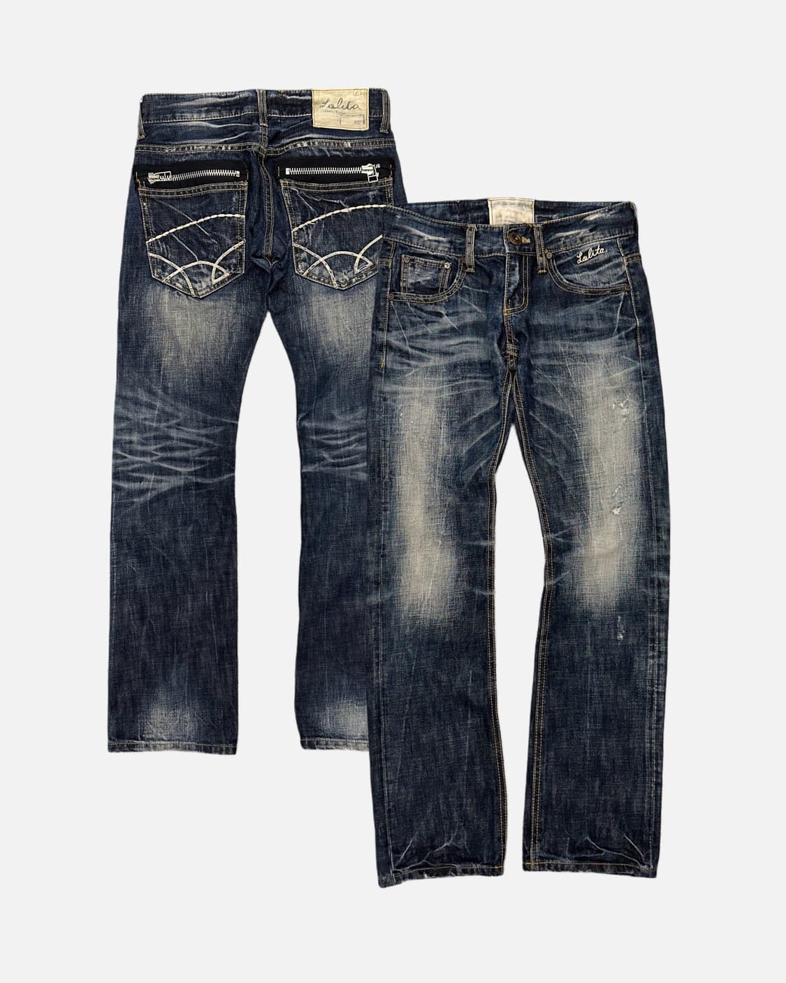 LOLITA JEAN vintage fade low-rjise jean 상품이미지1