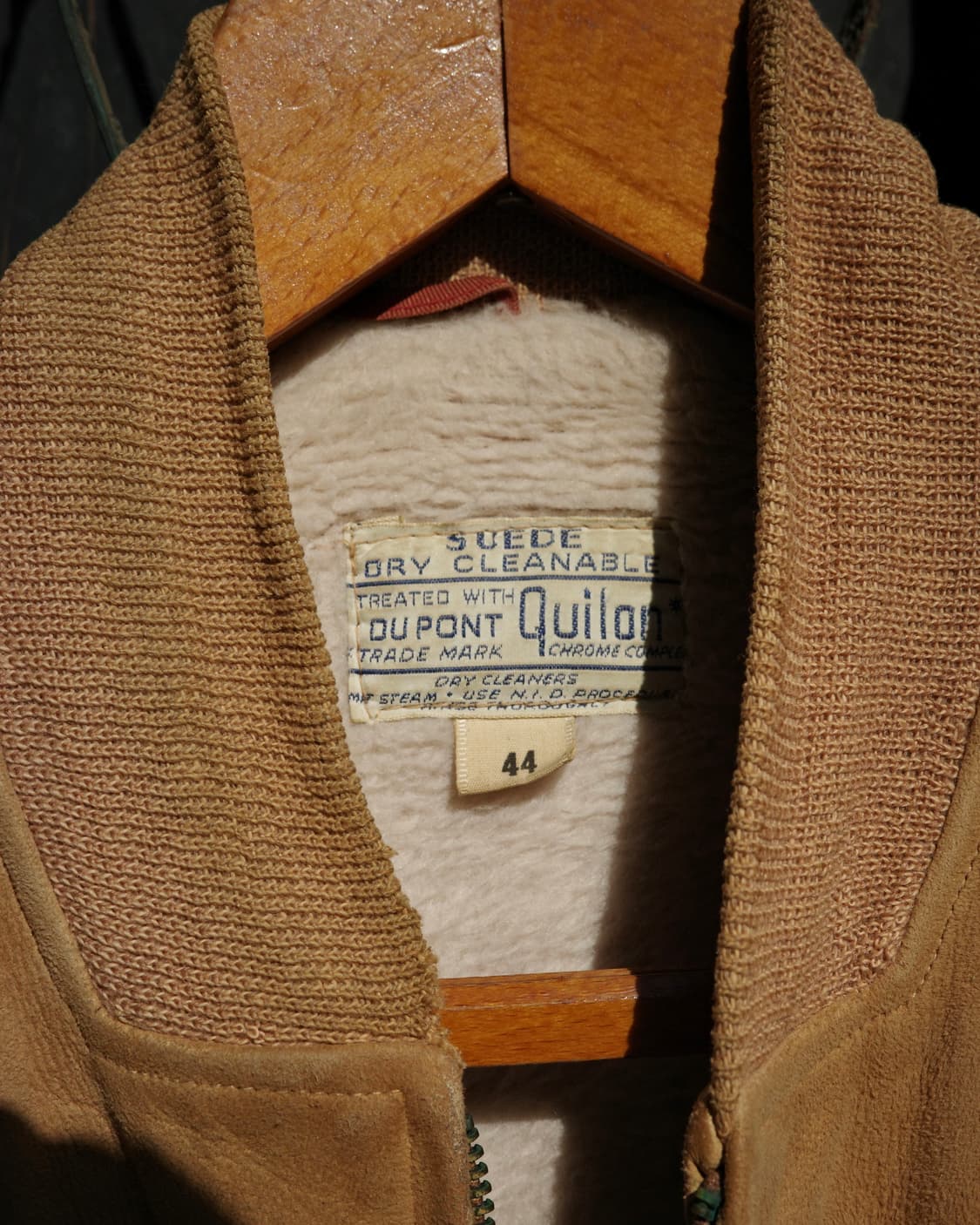 50‘s Dupont 퍼라이닝 스웨이드 블루종 자켓 상품이미지3