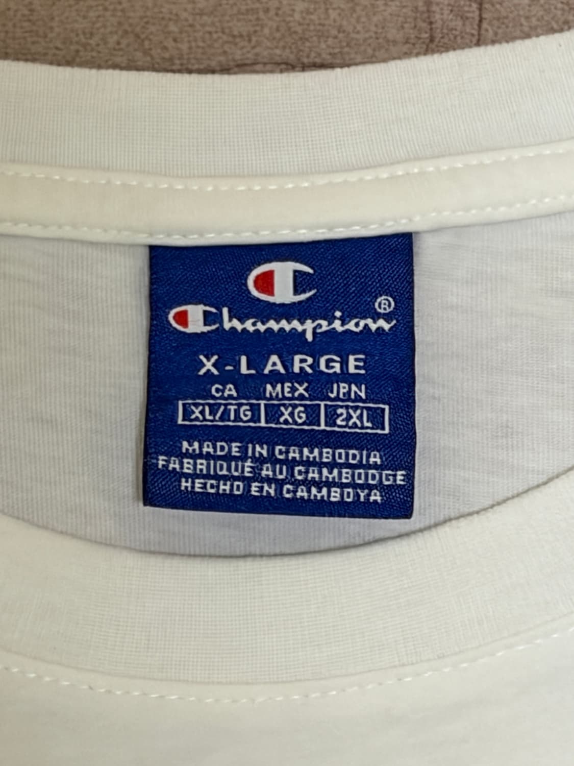 챔피온 애슬레틱 닛 굿즈 카탈로그 반팔티 상품이미지2