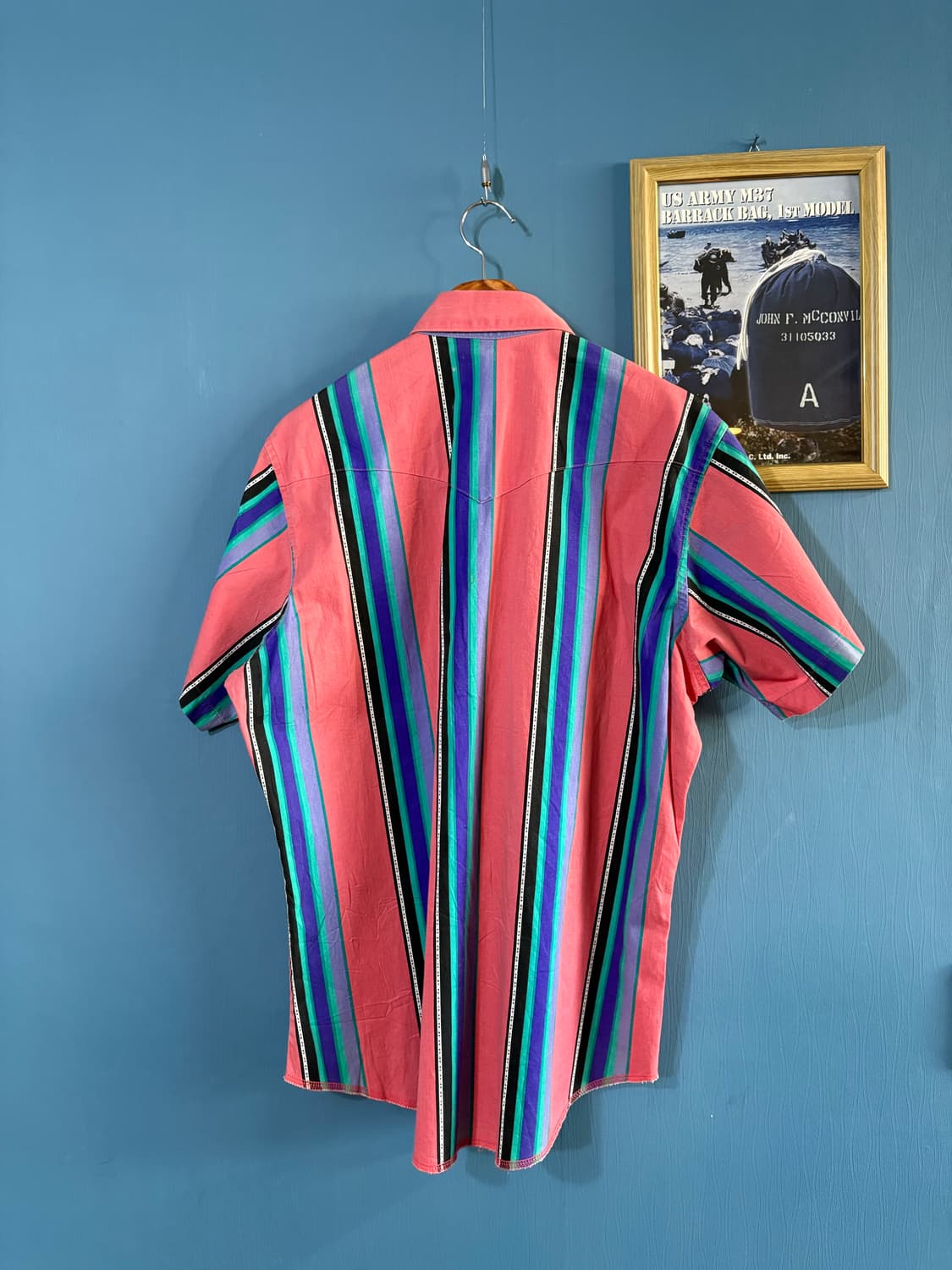 90‘s Wrangler Brush popper Western Shirt 상품이미지9