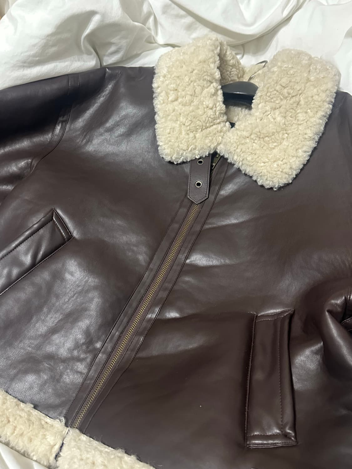 레더 무스탕 상품이미지5