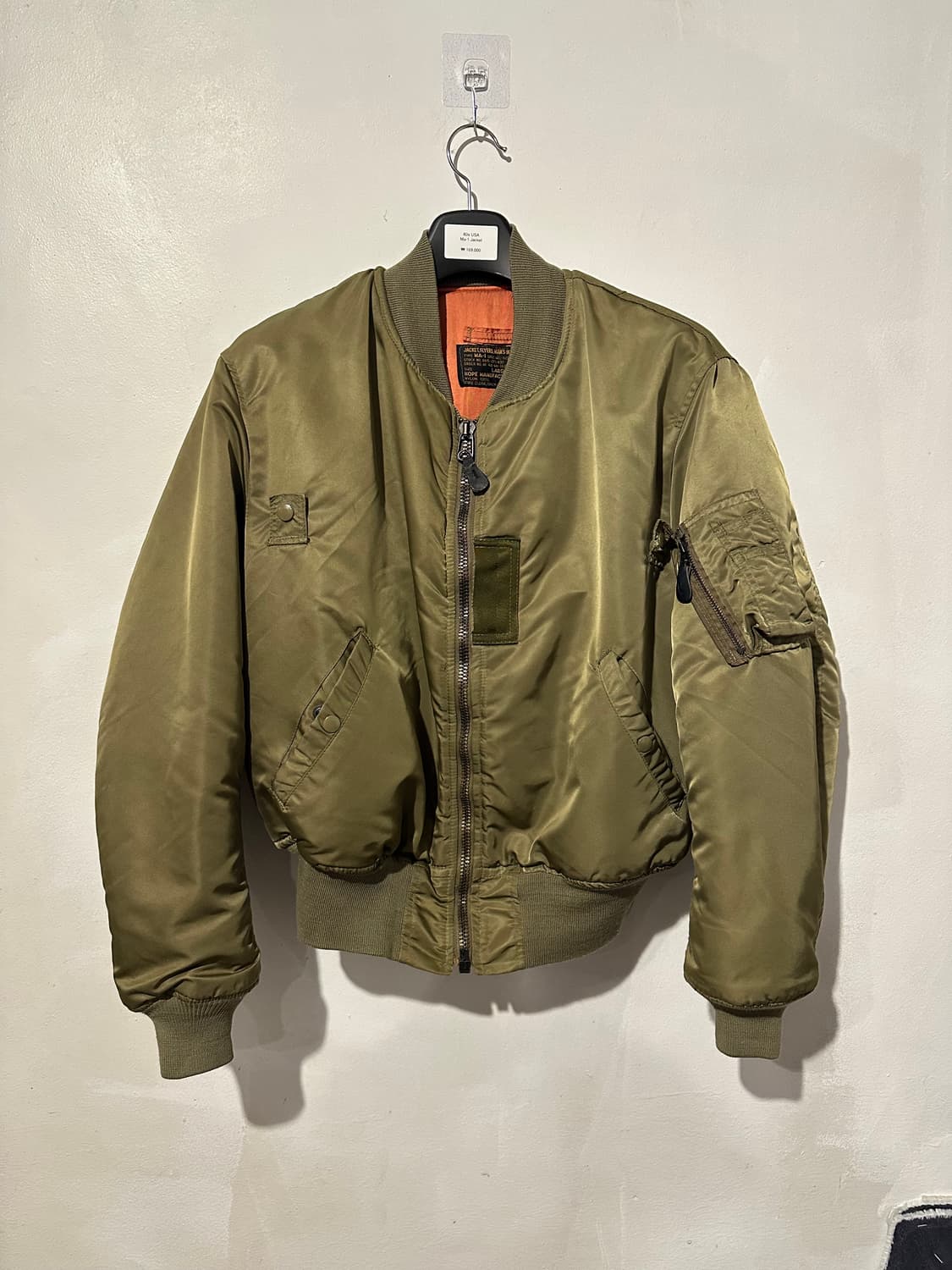 빈티지 80~90s USA MA-1 자켓 상품이미지1