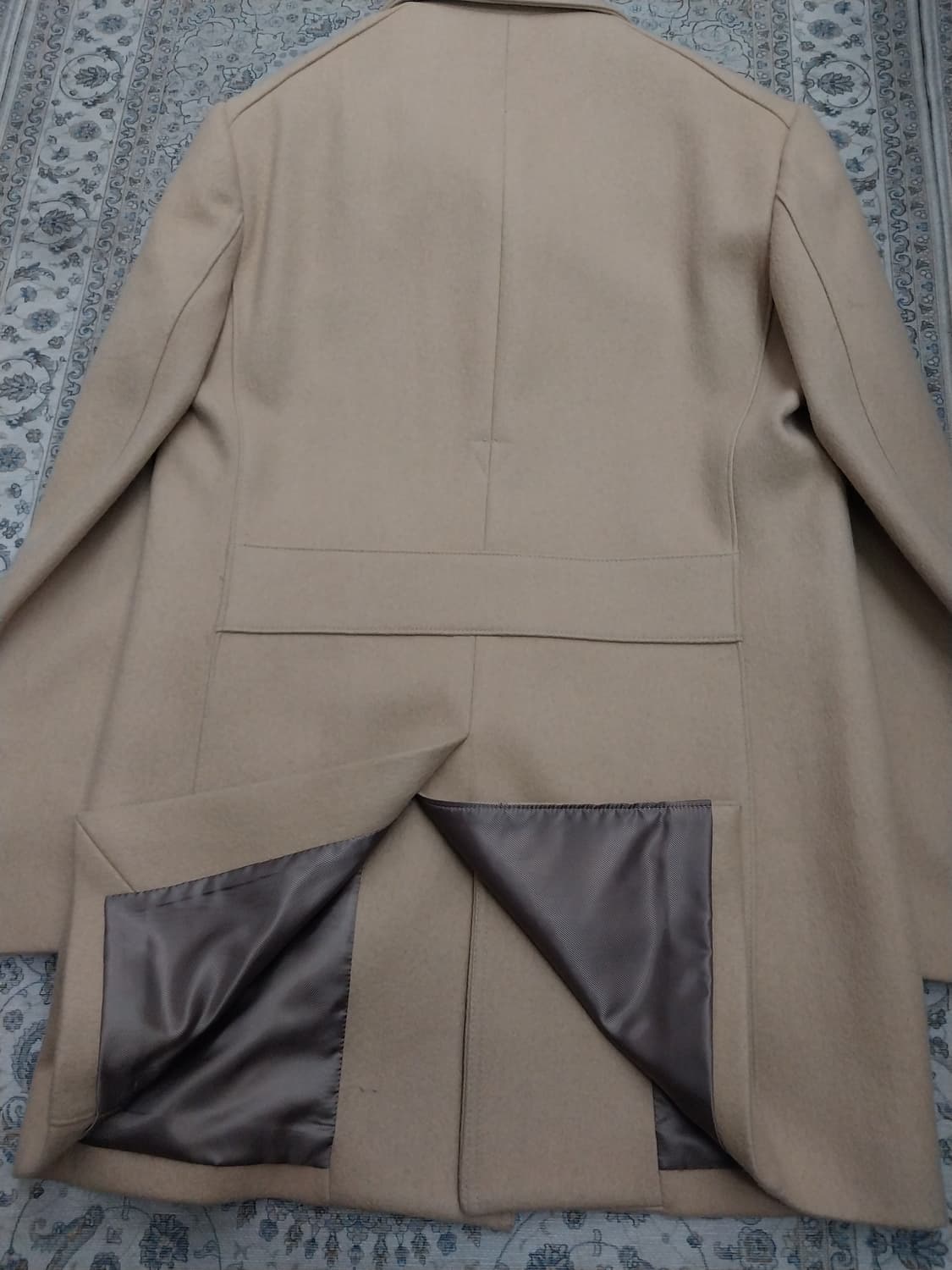 MVIO 울 캐시미어 베이지 코트 105 상품이미지4