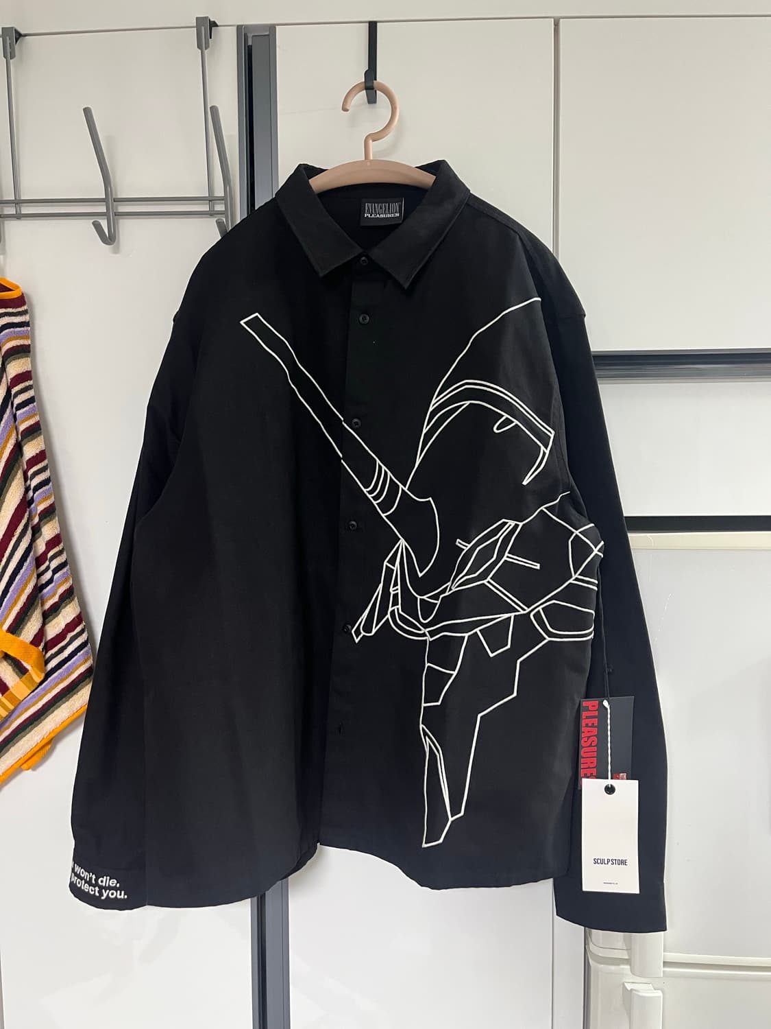 플레져스 에반게리온 롱기누스 셔츠 XL 상품이미지6