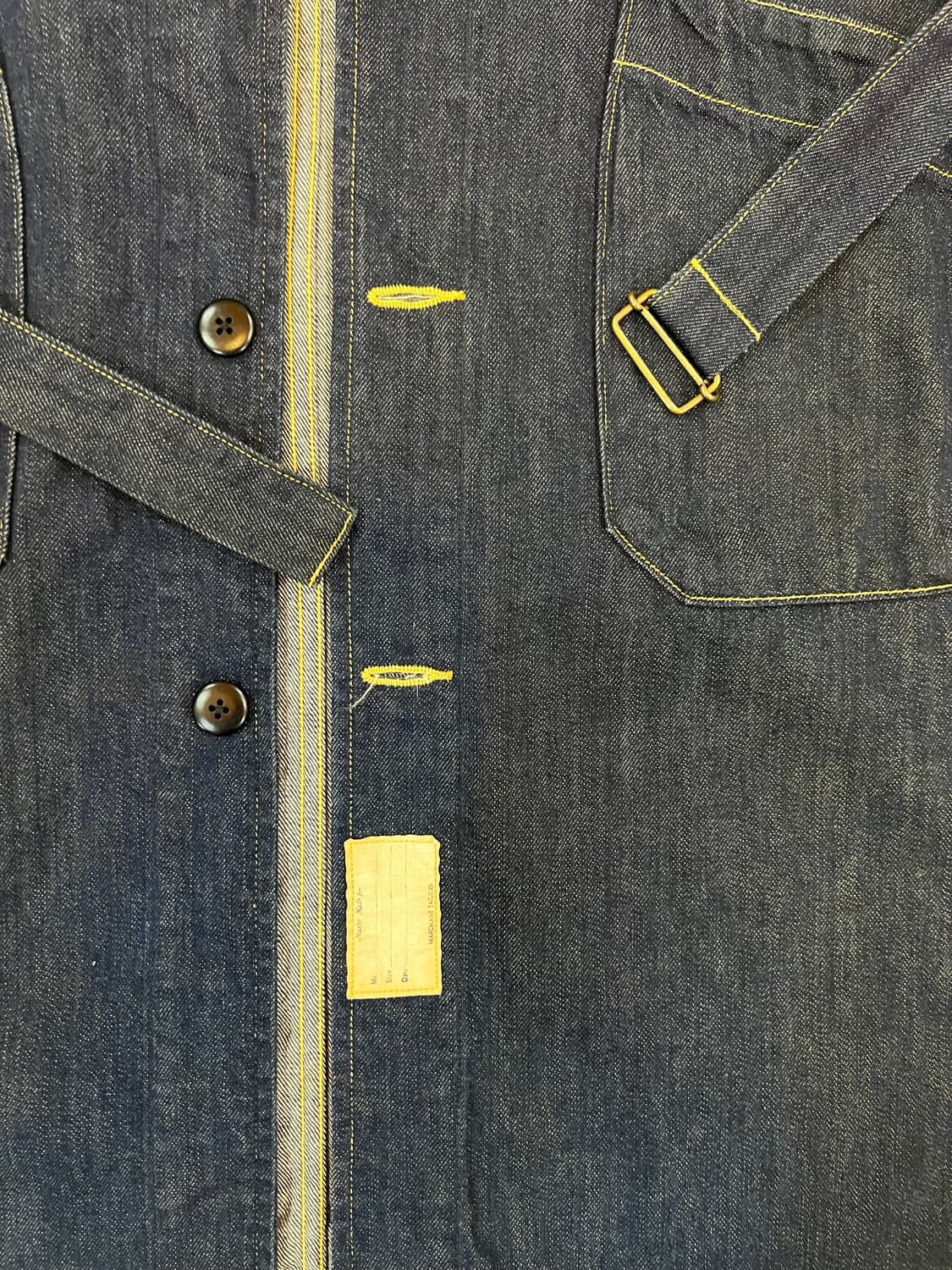 데님 샵 코트 상품이미지4