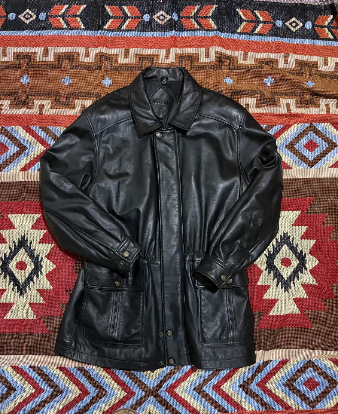 100) 빈티지 양가죽 필드자켓 상품이미지2