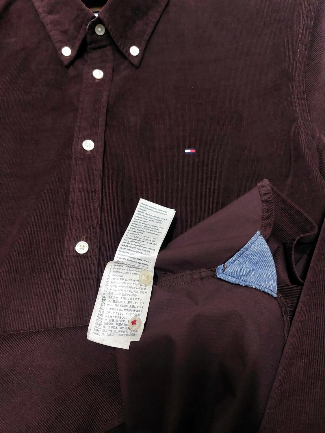 타미힐피거 플렉스 코듀로이 셔츠 110 상품이미지6